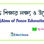 Aims of Peace Education