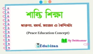 Peace Education Concept